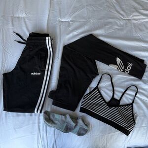 Adidas & Nike Bundle w/ Puma Socks (2)